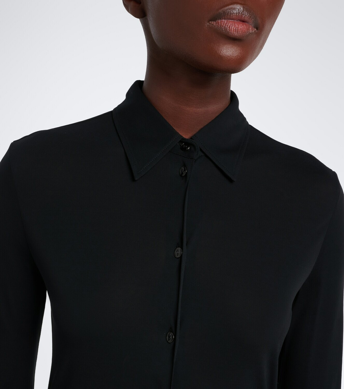Gucci Crêpe jersey shirt