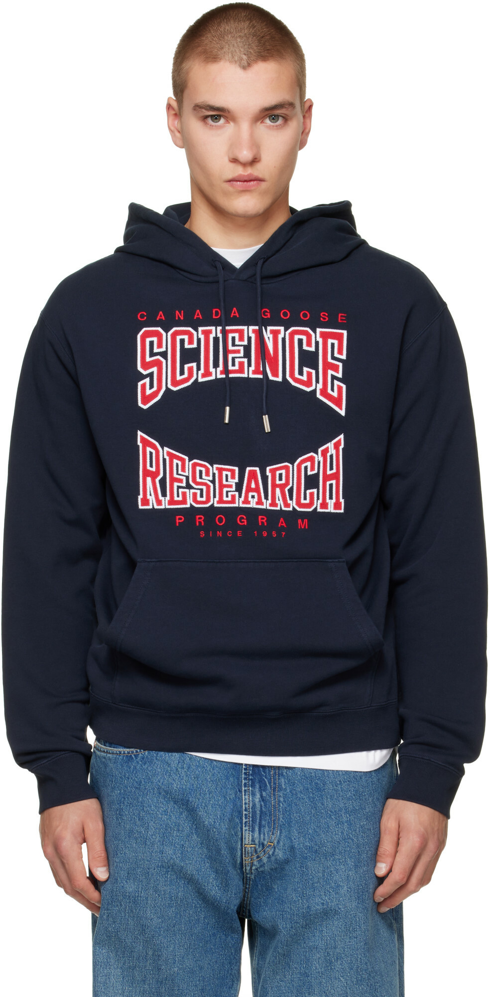 Canada Goose Navy Loon Science Research Hoodie