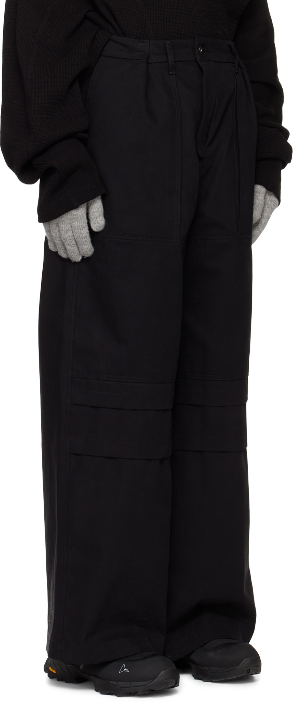 BRYAN JIMENÈZ Black Uniform Trousers