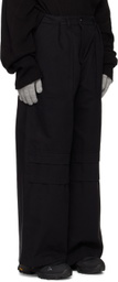 BRYAN JIMENÈZ Black Uniform Trousers