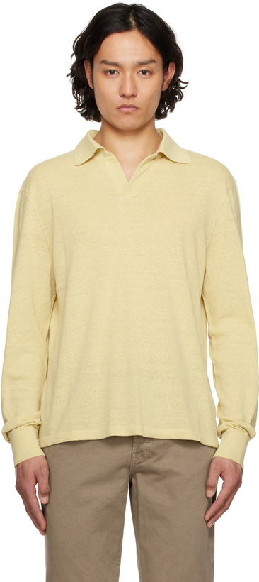 Photo: The Row Yellow Stafford Polo
