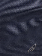 Brioni - 8cm Logo-Embroidered Silk-Twill Tie