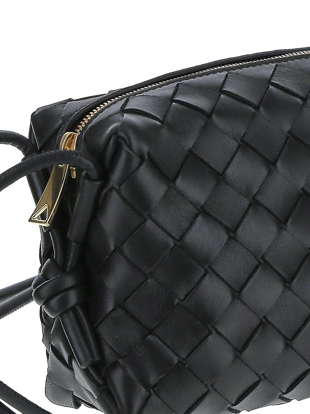 Bottega Veneta Women's Camera Bag Loop Mini Beige
