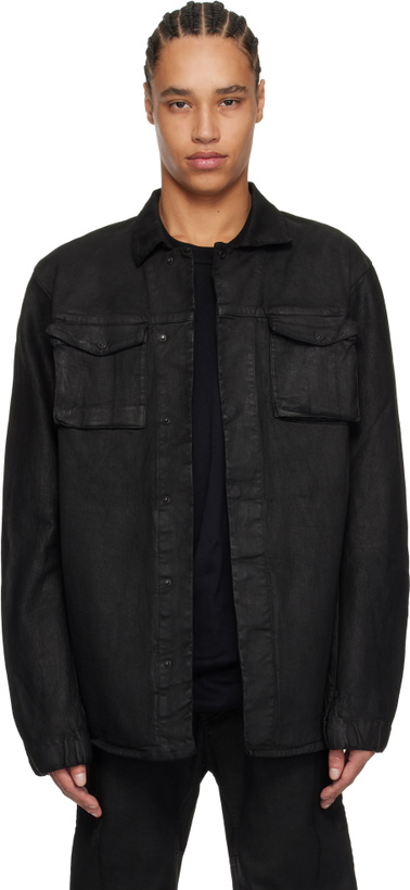 Photo: 11 by Boris Bidjan Saberi Black SIB Denim Jacket