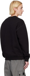 Dolce&Gabbana Black Patch Sweatshirt