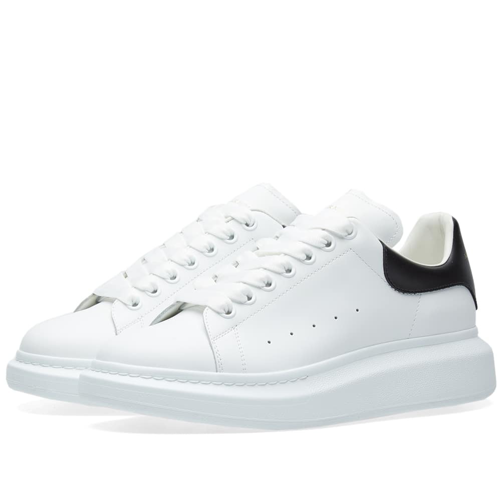 Alexander McQueen Wedge Sole Low Sneaker White Alexander McQueen