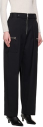 3.1 Phillip Lim Black OS Wide Leg Cargo Pants