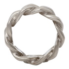 Maison Margiela Silver Chain Ring