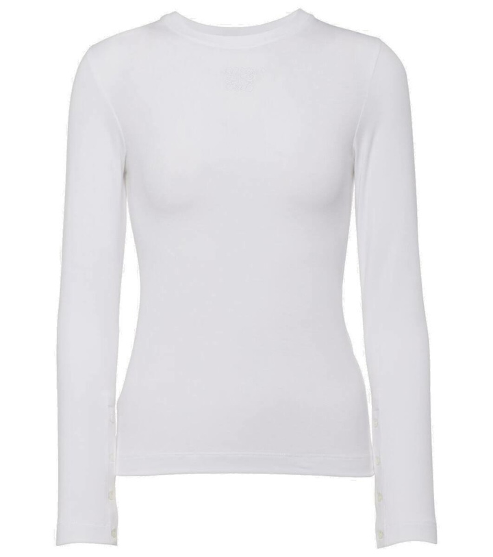 Photo: Loewe Anagram wool-blend top