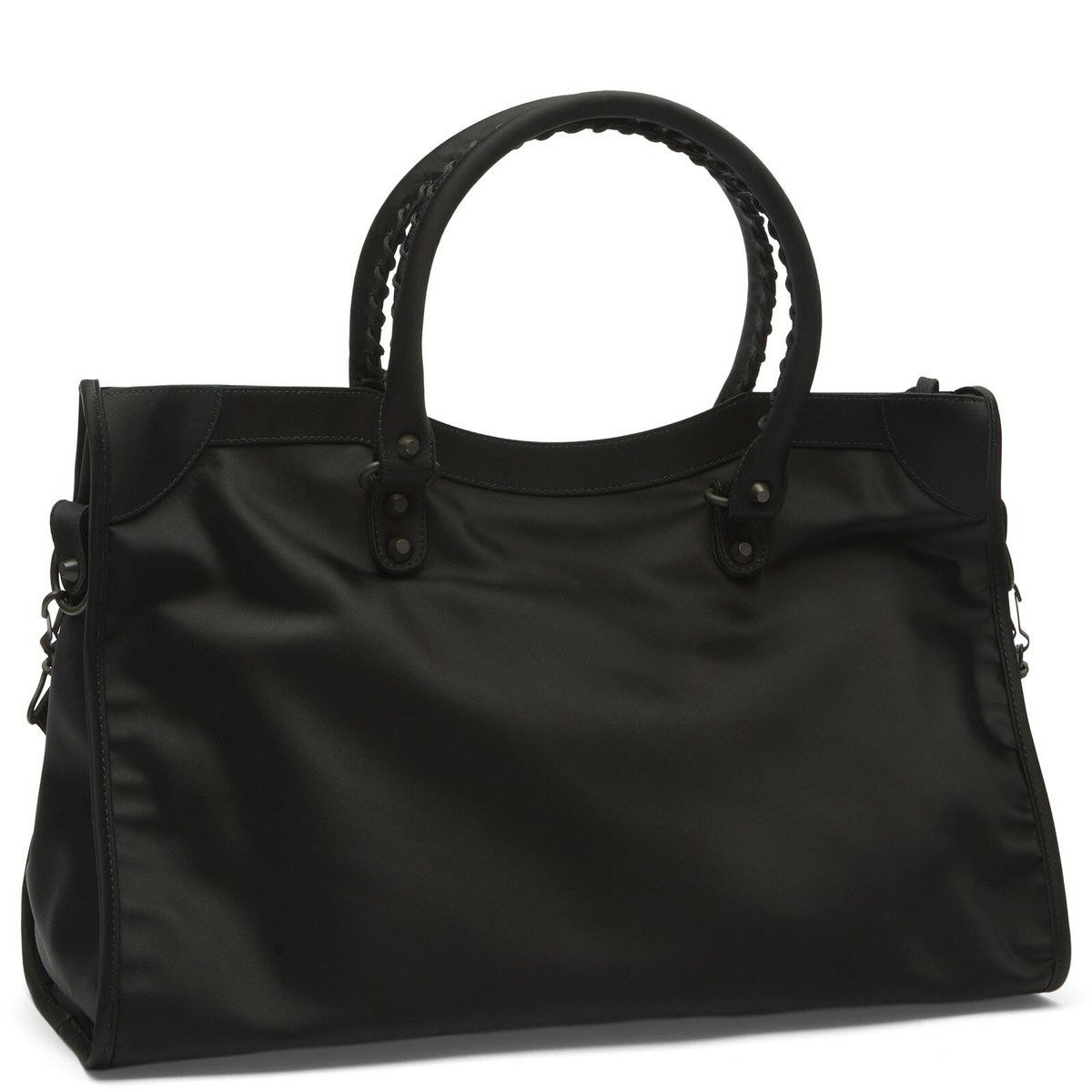 Balenciaga Men's Le City Nylon Travel Bag in Black Balenciaga