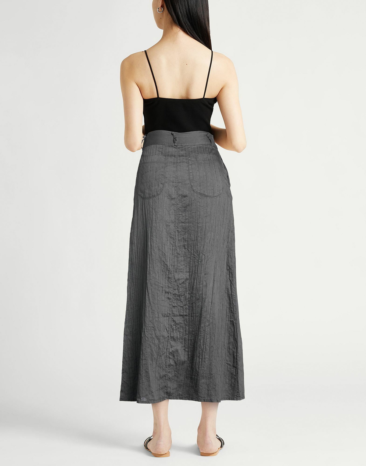 Crossley Womens Maxi skirt in Grey