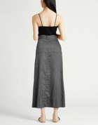 Crossley Womens Maxi skirt in Grey