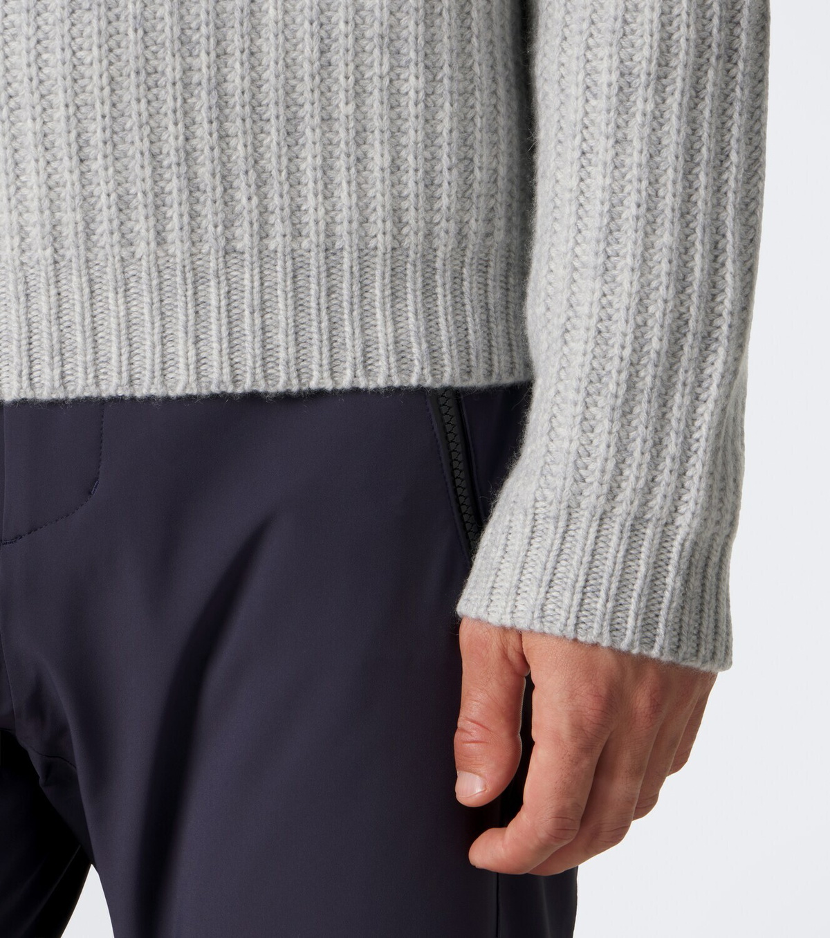 Bogner Ludi Fair Isle cashmere half-zip sweater