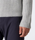 Bogner Ludi Fair Isle cashmere half-zip sweater