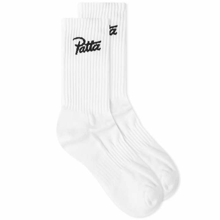 Photo: Patta Men's Basic Sport Socks in White