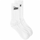 Patta Men's Basic Sport Socks in White
