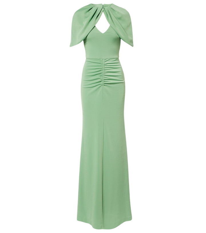 Photo: Rebecca Vallance Isla caped ruched gown