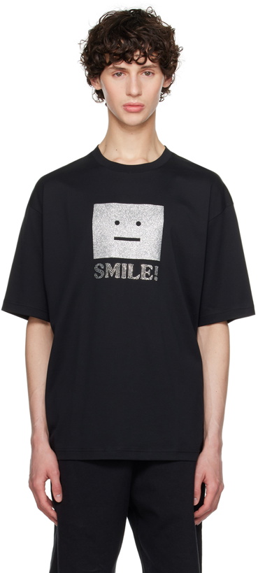 Photo: Acne Studios Black 'Smile' T-Shirt