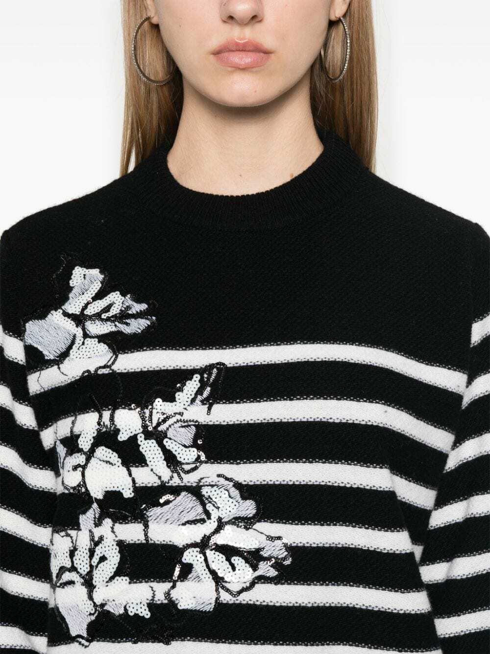 ERMANNO - Wool Embroidered Sweater