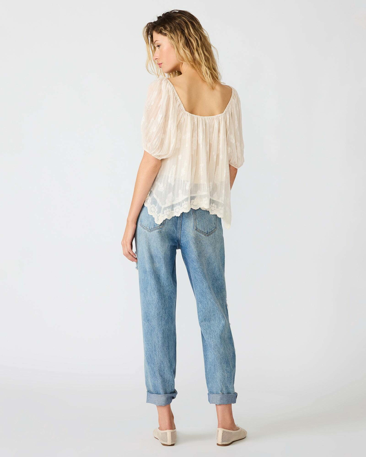 Steve Madden Vickie Top in White