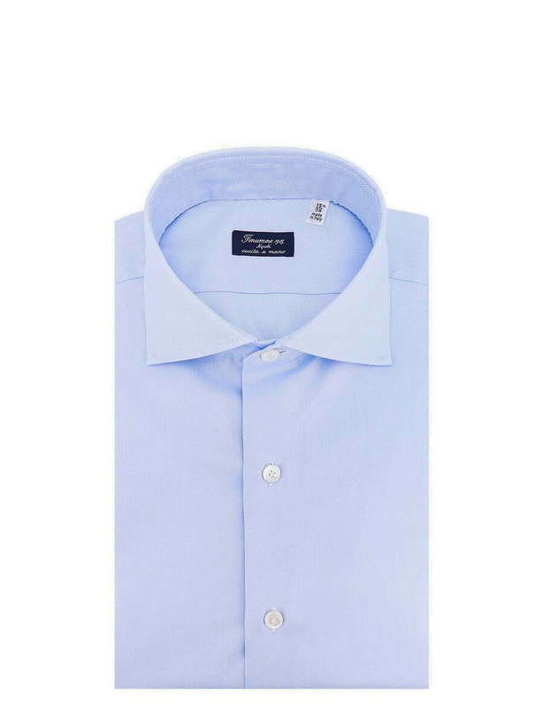 Photo: Finamore   Shirt Blue   Mens