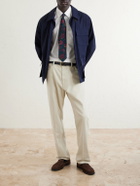 Dunhill - Striped Cotton Shirt - White