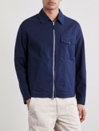 Hartford - Danny Cotton Jacket - Blue