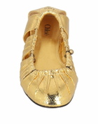 Chloé Womens Ballet flats in Gold