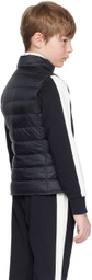 Moncler Enfant Kids Navy Liane Down Vest