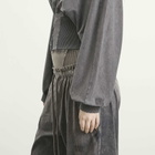 KNWLS Women's Haze Zip-Up in Washed Black