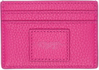 Marc Jacobs Pink 'The Leather' Card Holder