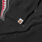 A Bathing Ape Applique Shark Crew Sweat