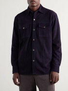 Altea - Suede Jacket - Blue