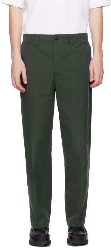 Photo: visvim Green Field Trousers
