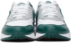 Nike White & Green Air Max 1 LV8 Sneakers