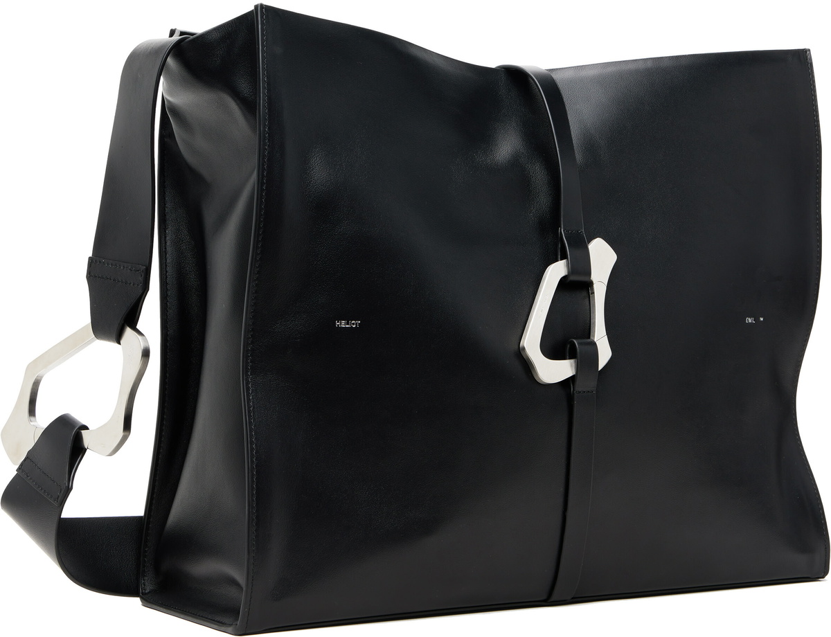 HELIOT EMIL Black Luculent Tote