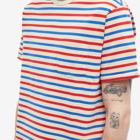 Corridor Men's Stripe T-Shirt in Red