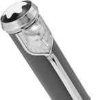 Montblanc - Writers Edition Kipling Platinum-Plated and Resin Ballpoint Pen - Gray