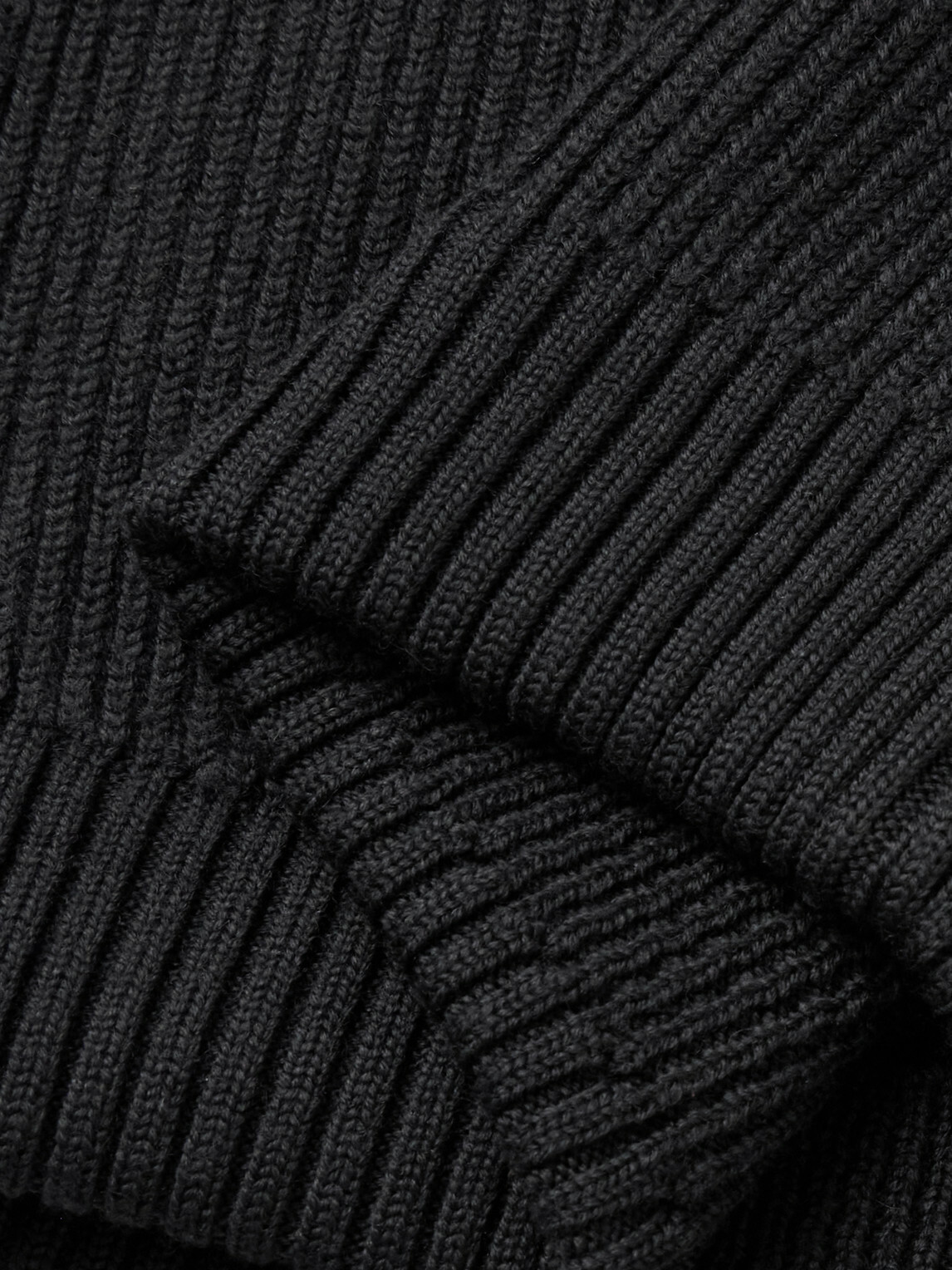 S.N.S. Herning - Felt-0 Ribbed Virgin Wool Sweater - Gray