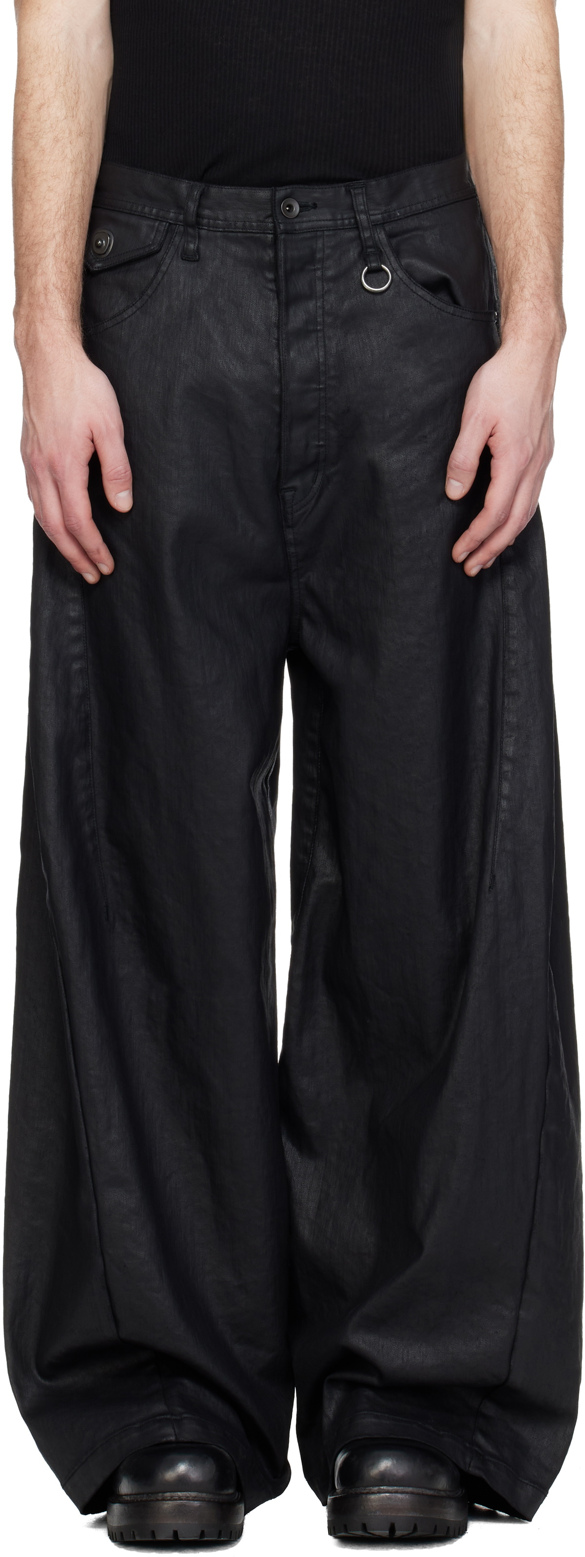 Julius Black Dk Wide Jeans