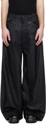 Julius Black Dk Wide Jeans