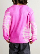 The Elder Statesman - Spiralcity Tranquility Tie-Dyed Cashmere Sweater - Pink