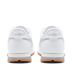 Reebok Men's Classic Leather Sneakers in White/Cold Grey