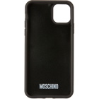 Moschino Black Italian Teddy Bear iPhone 11 Pro Max Case
