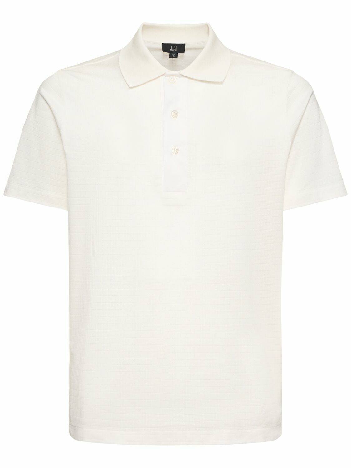 DUNHILL - Rollagas Cotton Polo Shirt Dunhill