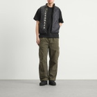 Pleasures Men's Felis Reversible Vest in Camo/Black