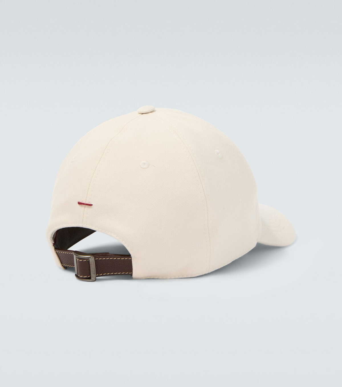 Brunello Cucinelli Logo canvas baseball cap