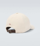 Brunello Cucinelli Logo canvas baseball cap
