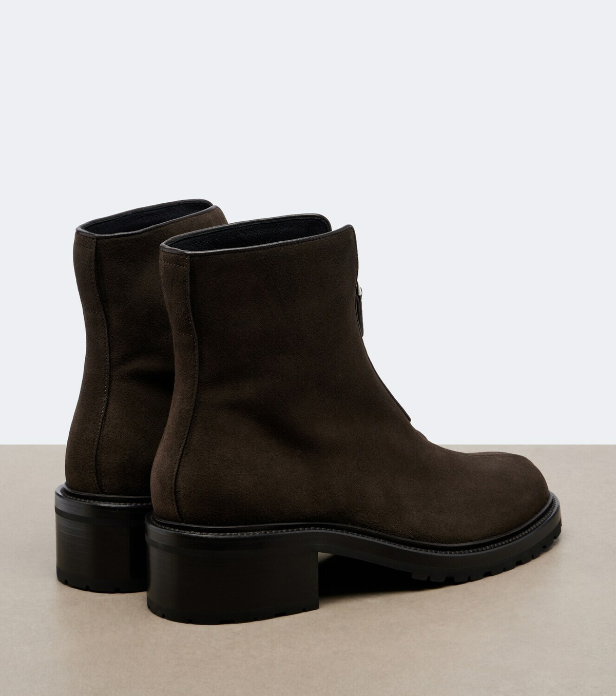 The Row Hike suede ankle boots