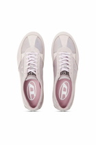 Diesel D-Mile-Flat sneakers with suede overlays - Sneakers Womens in Pink